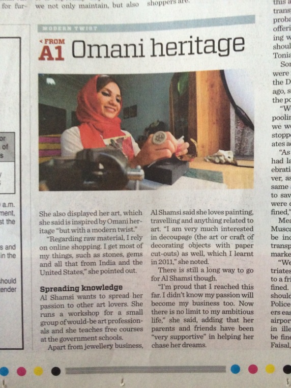 Times of Oman, December 2015